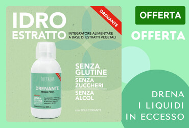 Drenante idro estratto vegetale al gusto Pesca