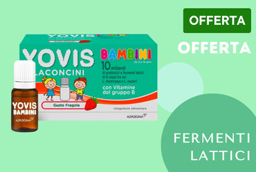 FERMENTI LATTICI PER BAMBINI ALLA FRAGOLA