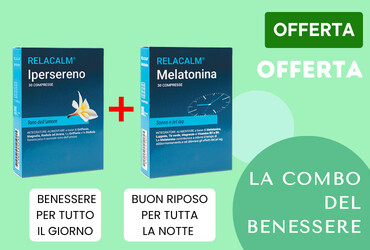 MELATONINA E IPERICO PER SERENITA' E BUON SONNO