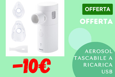 AEROSOL PORTATILE CON COLLEGAMENTO USB TASCABILE